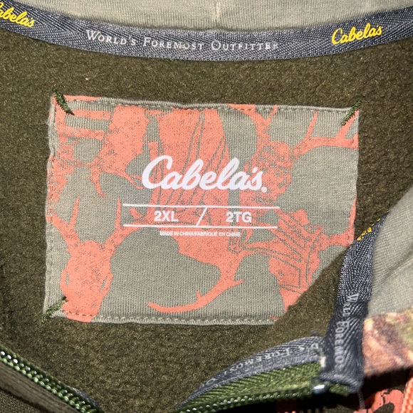 Cabela’s Camo Hoodie - Picture 3 of 7